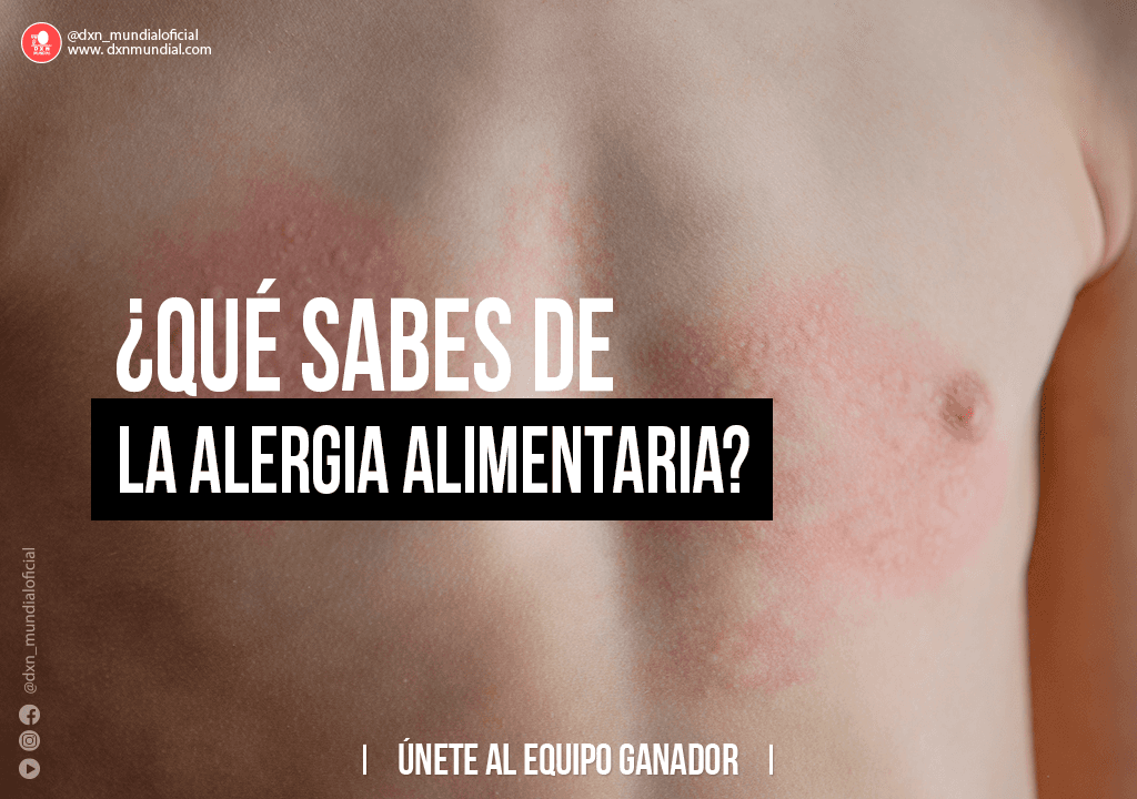 ¿QUÉ SABES DE LA ALERGIA ALIMENTARIA?