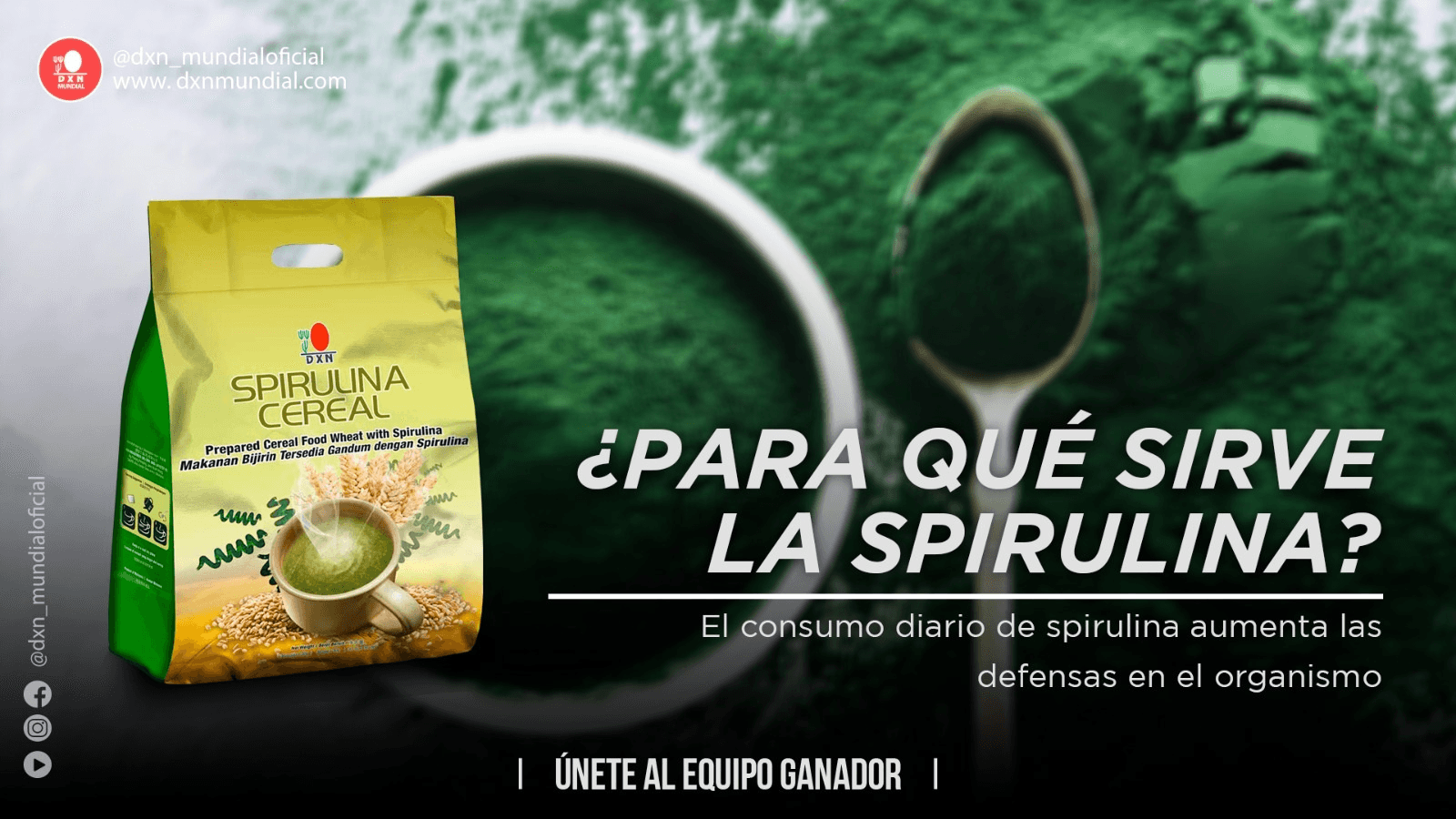 ¿PARA QUÉ SIRVE LA SPIRULINA?