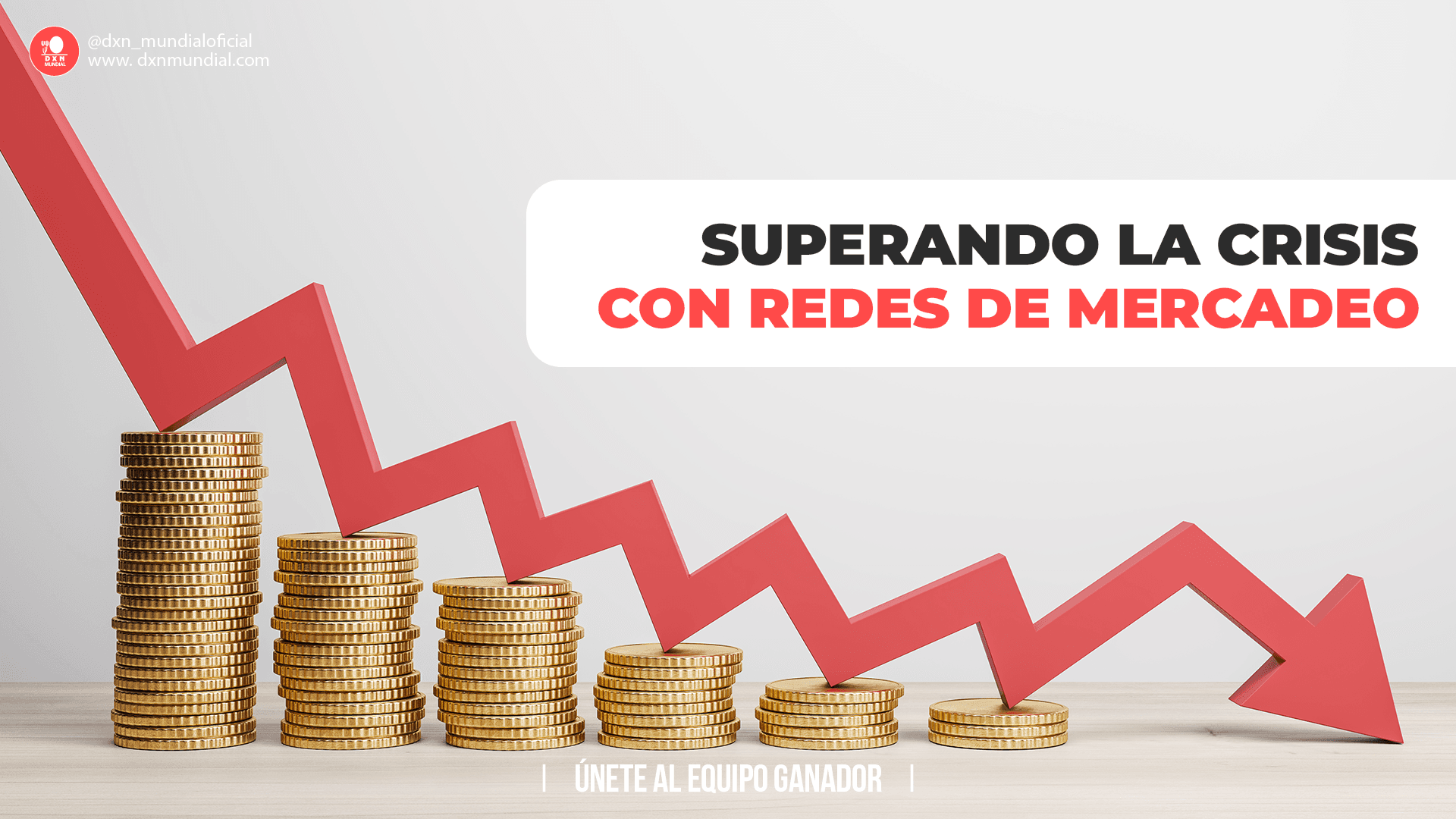 SUPERANDO LA CRISIS CON REDES DE MERCADEO