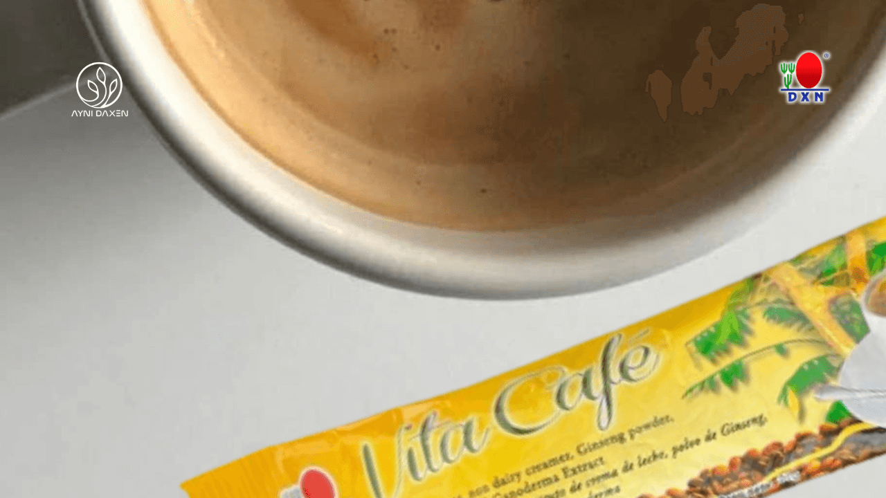 Vita Café DXN: Café con Ganoderma, Ginseng y Tongkat Ali para complementar tu bienestar diario