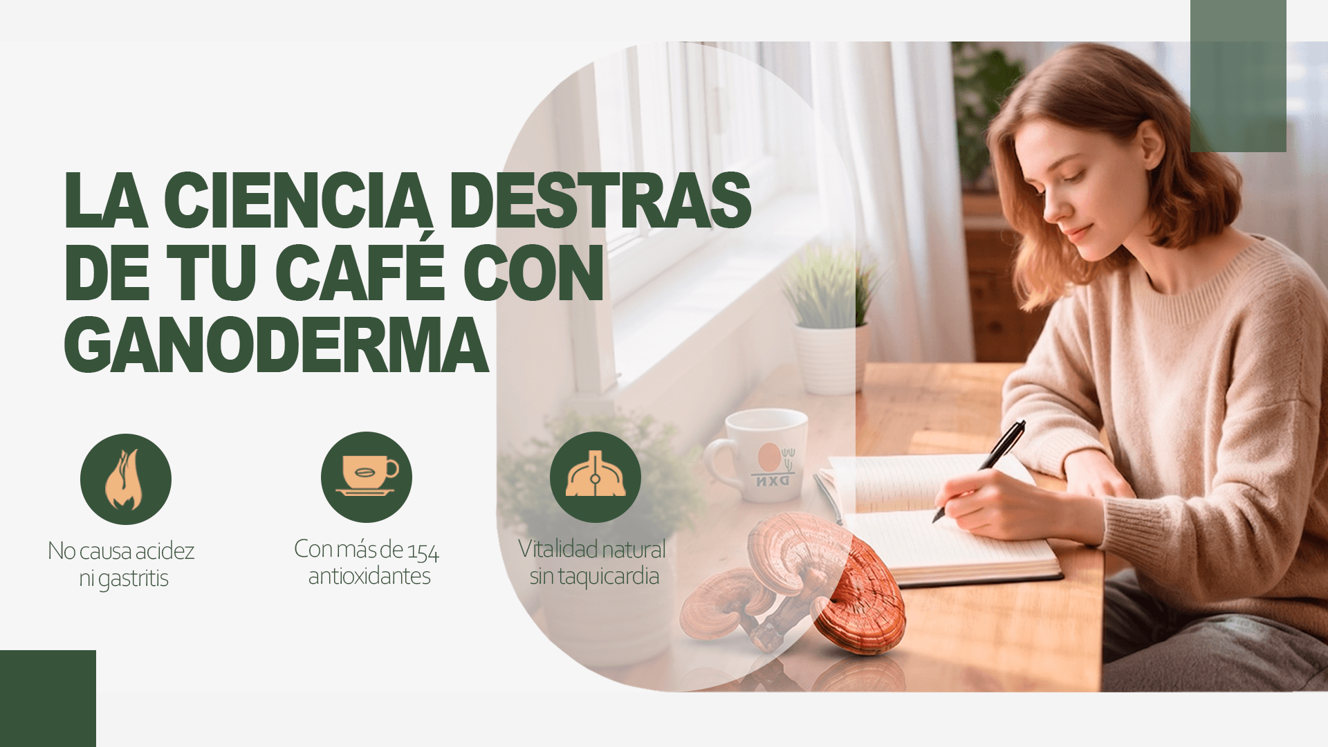 La ciencia detrás de tu taza de café con Ganoderma